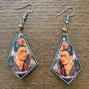 Frida Kahlo Dangling Earrings